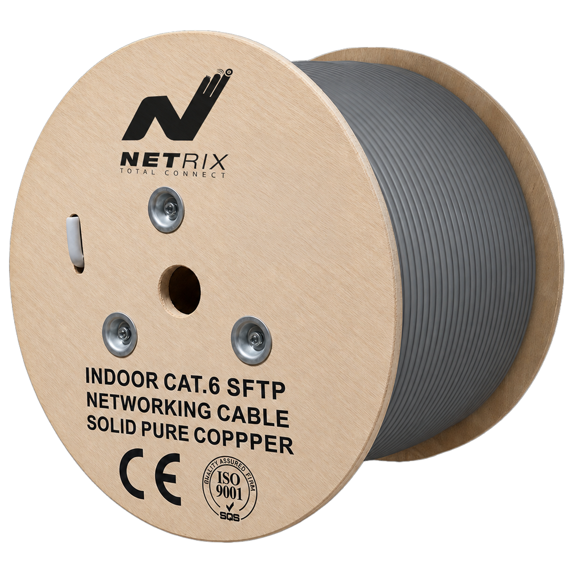 SFTP CAT6 305M INDOOR GRAY - Image 2
