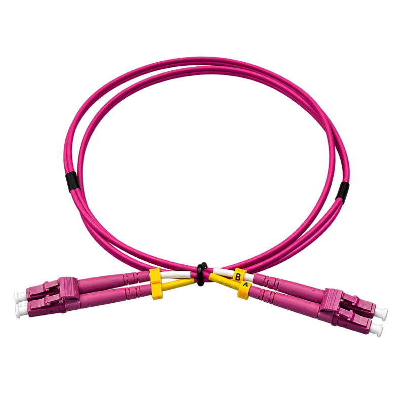 LC-LC MM OM4 DX Fiber Optic Patch Cord(1M~10M) - Image 2