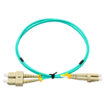 LC-SC MM OM3 DX Fiber Optic Patch Cord(1M~10M) - Image 2