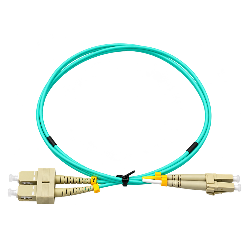 LC-SC MM OM3 DX Fiber Optic Patch Cord(1M~10M) - Image 2