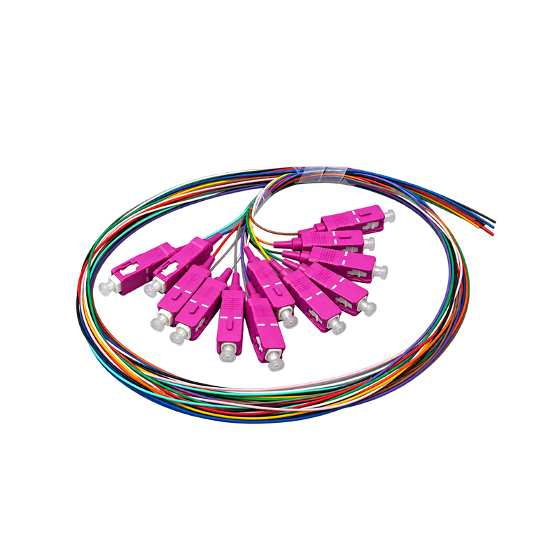Multimode OM4 SC Fiber Optic Pigtails – 12 Colors - Image 4